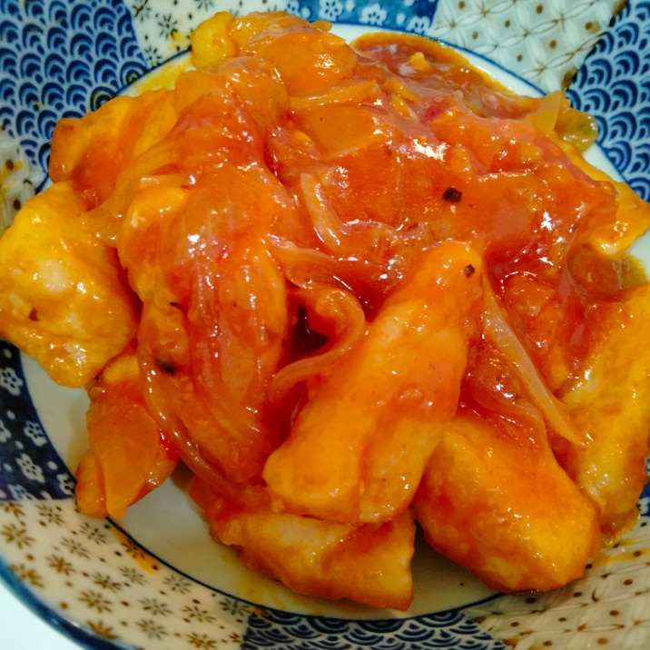 子どもでも大丈夫☆辛くない鶏チリ